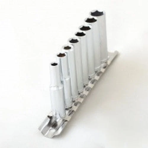 1/4" Drive SAE Standard Size Chrome Deep Well Socket Tool Set Deepwell