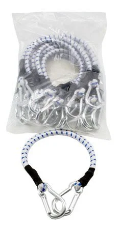 10-pc. 24" Bungee Tie Downs with Hooks