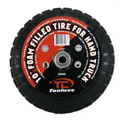 10" Replacement No Flat Air Free Tire Wheel and Rim for Hand Truck Dolly Cart