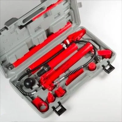 10 Ton Hydraulic Powered Porto Power Ram Spreader Tool Porta Kit Power