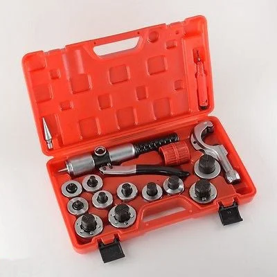 11 Piece Hydraulic Tube Tubing Expander Expanding Swag Swaging Tool Swedging Kit