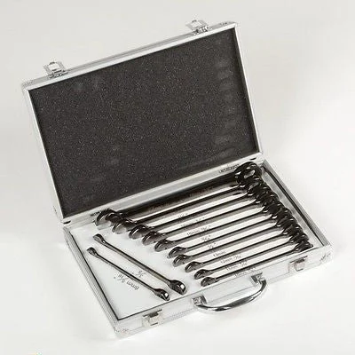 12 Piece Duo SAE and Metric Ratchet Ratcheting Tool Set