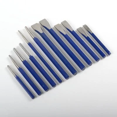 12 Piece Steel Punch & Chisel Set