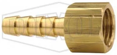 1240808K - Female NPSM Swivel x Hose Barb Ball Seat