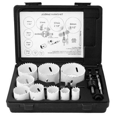 13 Piece Bi Metal Holesaw Drilling Set