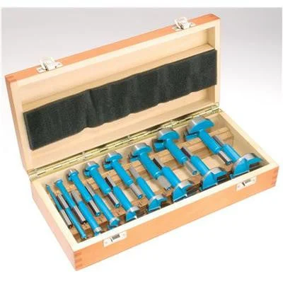 16 Piece Carbide Tip Forstner Wood Boring Drill Bit Tool Forstener Set