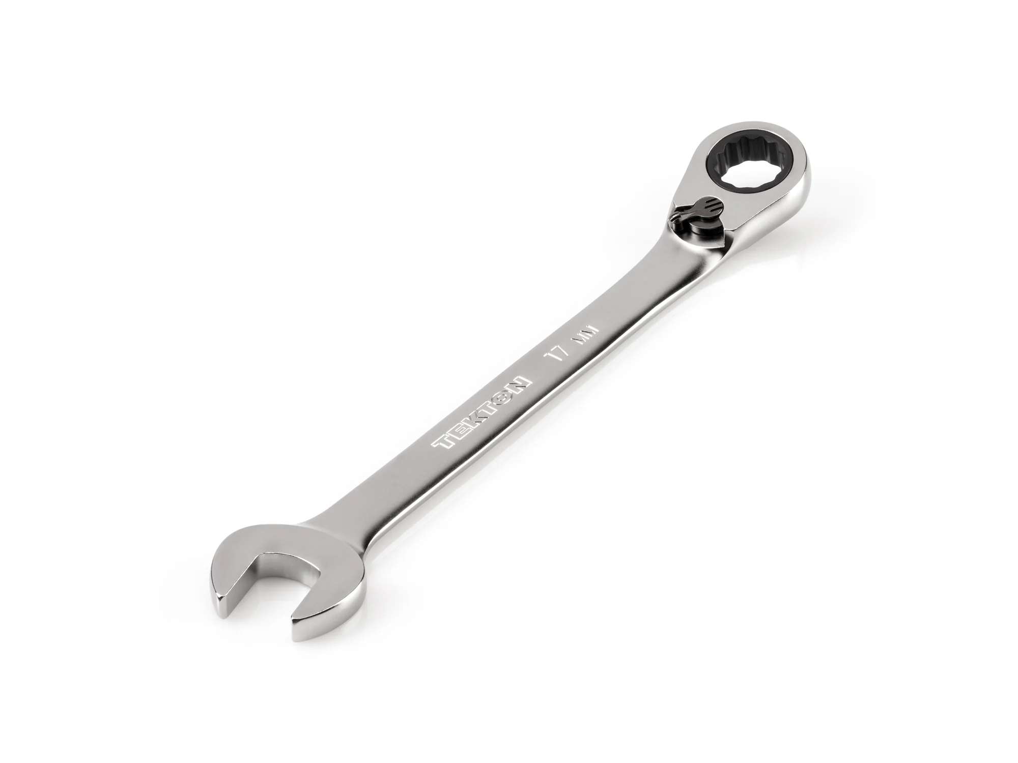 17 mm Reversible 12-Point Ratcheting Combination Wrench