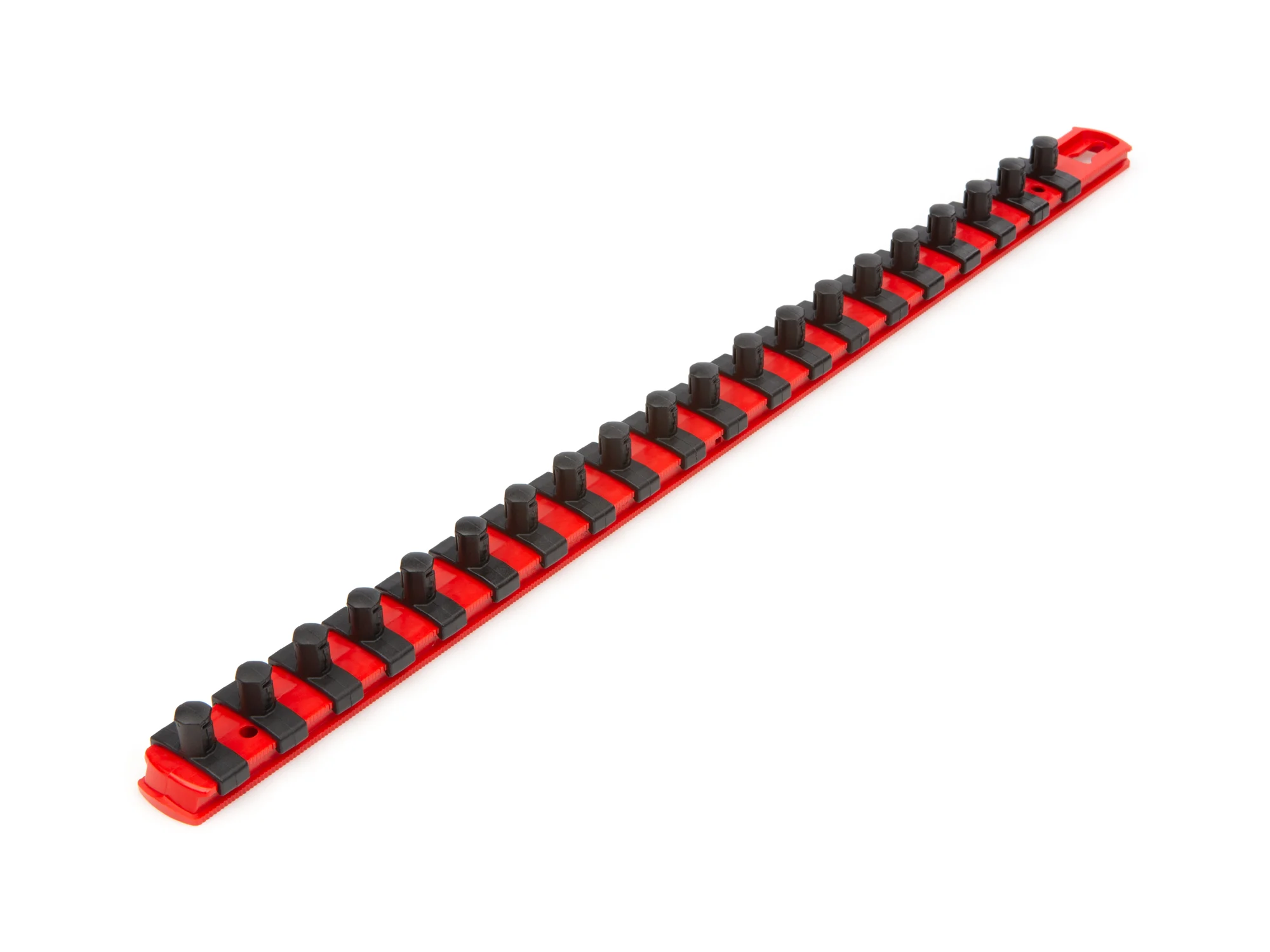 18 Inch Socket Rail, 20 Clips (Red)