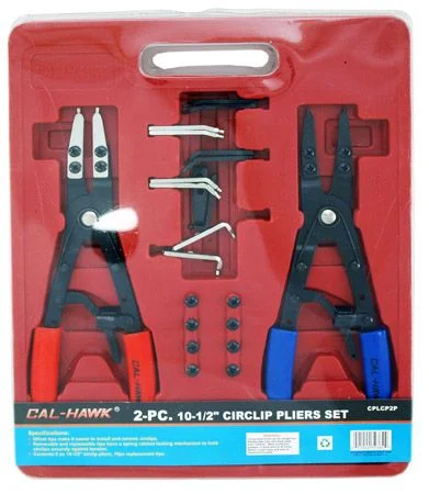 2-pc. 10-1/2" Circlip Pliers Set