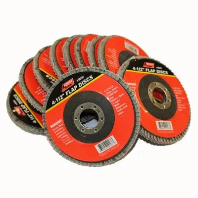 20 Pieces 4 1/2" Flap Wheel Sanding Disc for Electric Power Angle Grinder Sander