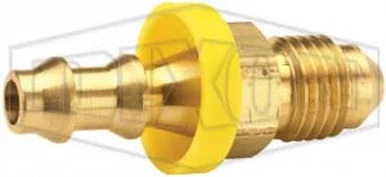 2860408C - Male 37° JIC x Push-on Hose Barb