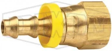 2881621C - Female 37° JIC Swivel x Push-on Hose Barb