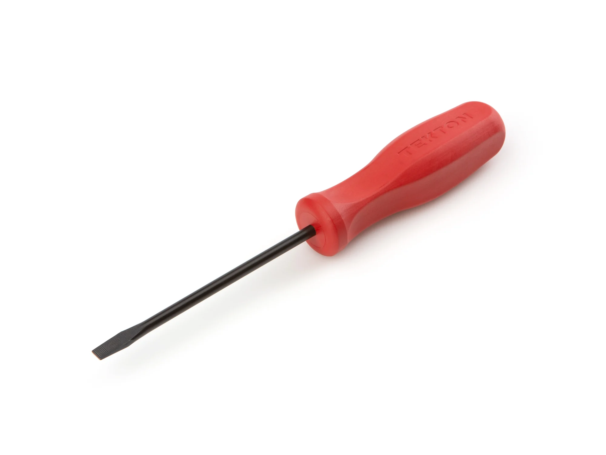 3/16 Inch Slotted Hard Handle Black Oxide Blade Screwdriver
