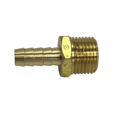 3/8" x 1/2" Barb X MIP Adapter (Lead-Free)