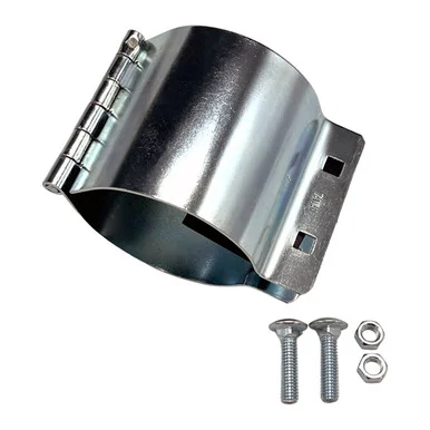 3" Hinged Steel Pipe Clamp