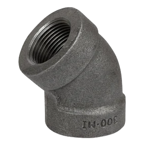 300# Black Malleable 45 Elbows