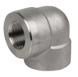 3000# 316L Stainless Steel Threaded 90° Elbow