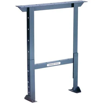 34" Wide Adjustable Steel Metal Leg for Workbench Table Work Bench Shop Stand
