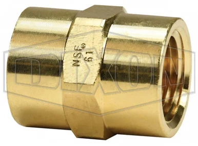 3710404CLF - Female NPTF Hex Coupling