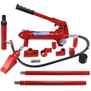 4 Ton Hydraulic Powered Porto Power Ram Spreader Tool Porta Kit Power