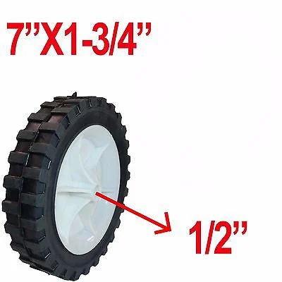 7" x 1-3/4" Replacement Wheel