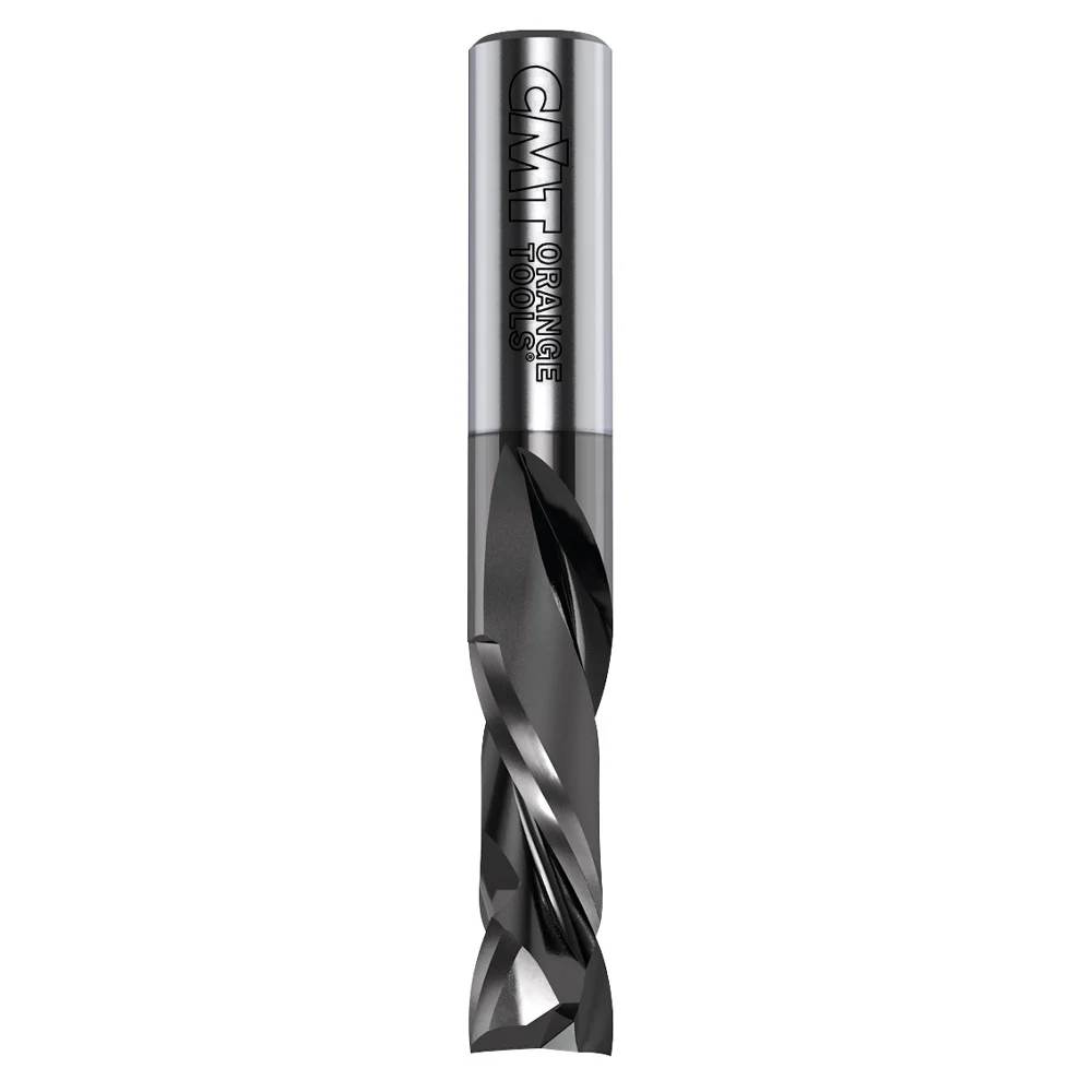 Solid Carbide Up&Downcut Bit1/2”X1-5/8”X4” S=1/2” Rh Dlcs