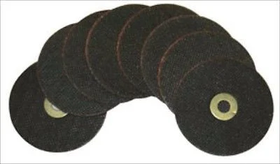 8 Pack of 3" Diameter x 3/8" Hole Thin Cut-Off Abrasive Cutoff Wheels Discs