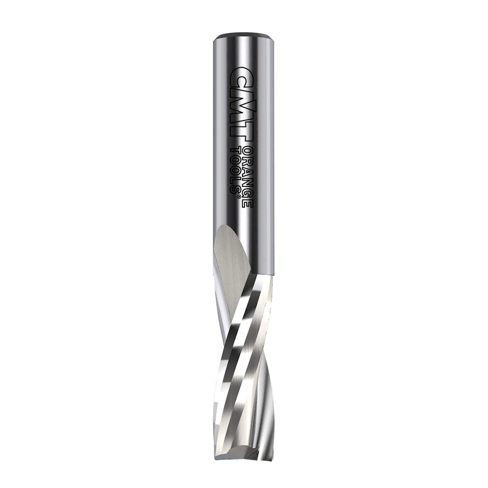 Solid Carbide Upcut Spiral Bit 1/4”X3/4”X2” S=1/4” Rh