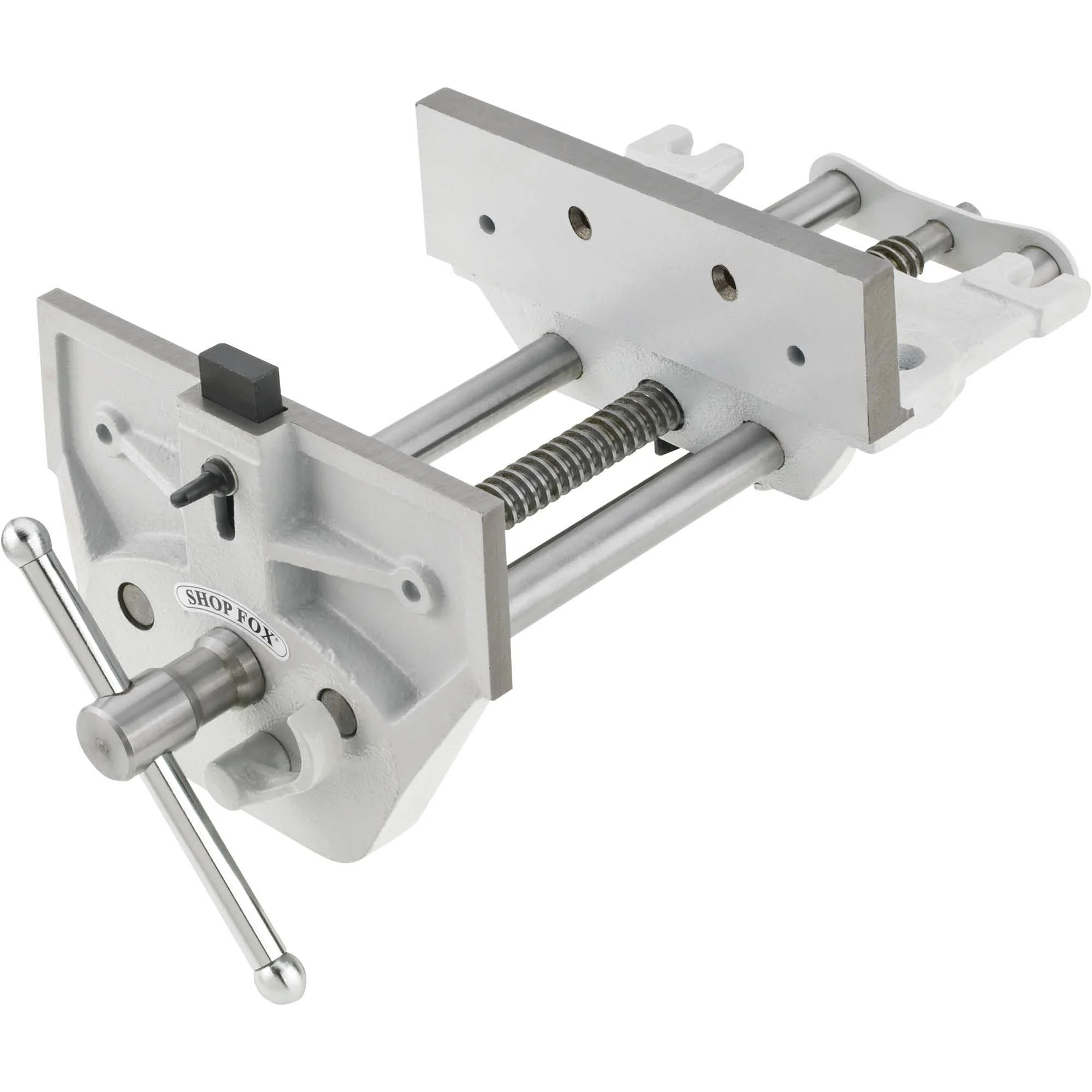 9" Quick Release Vise Under Bench Mount Cast Iron Woodworking Table