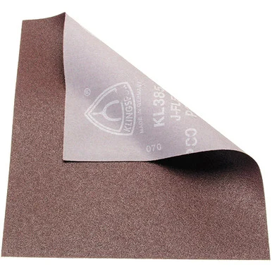 9" X 11" A/O Cloth 320 Grit Sheets 5pk