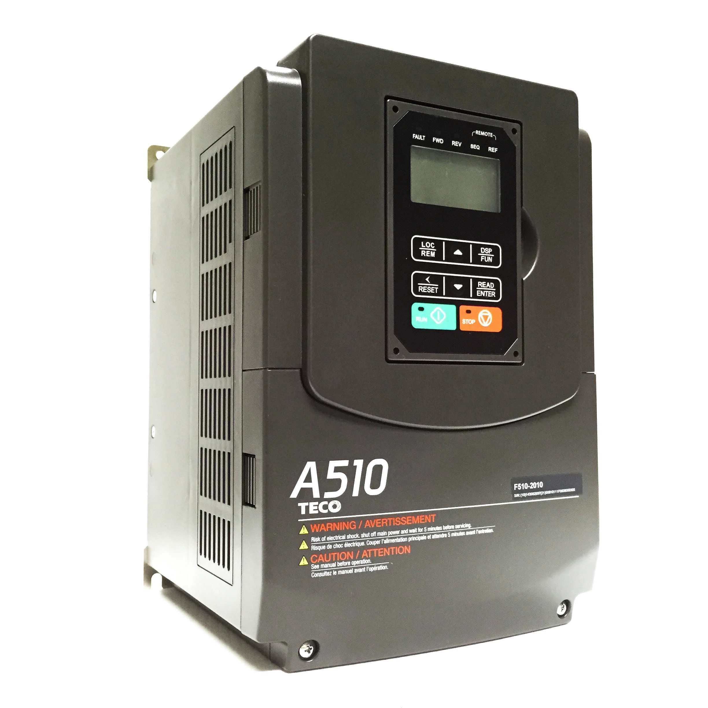 A510-4060-C3-U Teco-Westinghouse 60HP/45kW Heavy Duty AC Drive
