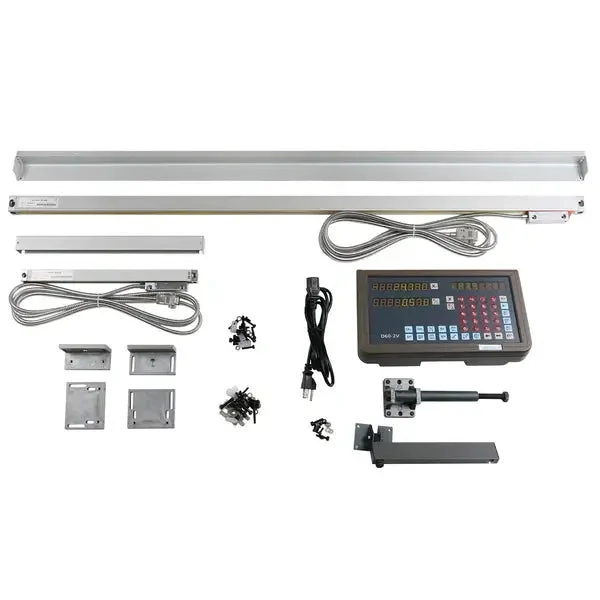 Accusize - 2-Axis DRO Packages for Lathe Machines, Glass Scales (X, Y)