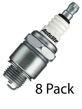 Autolite (8 Pack) Genuine Small Engine Copper Core Spark Plugs - 458-8PK