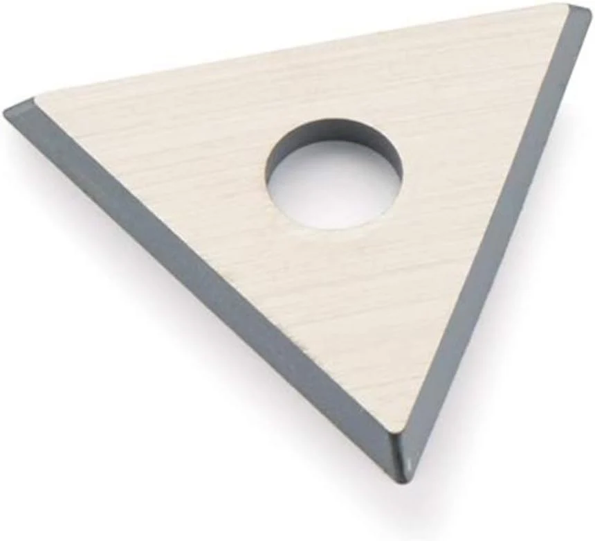 Bahco 449 L-Inch Triple-Edge Triangle Scraper Blade, 1″, Silver
