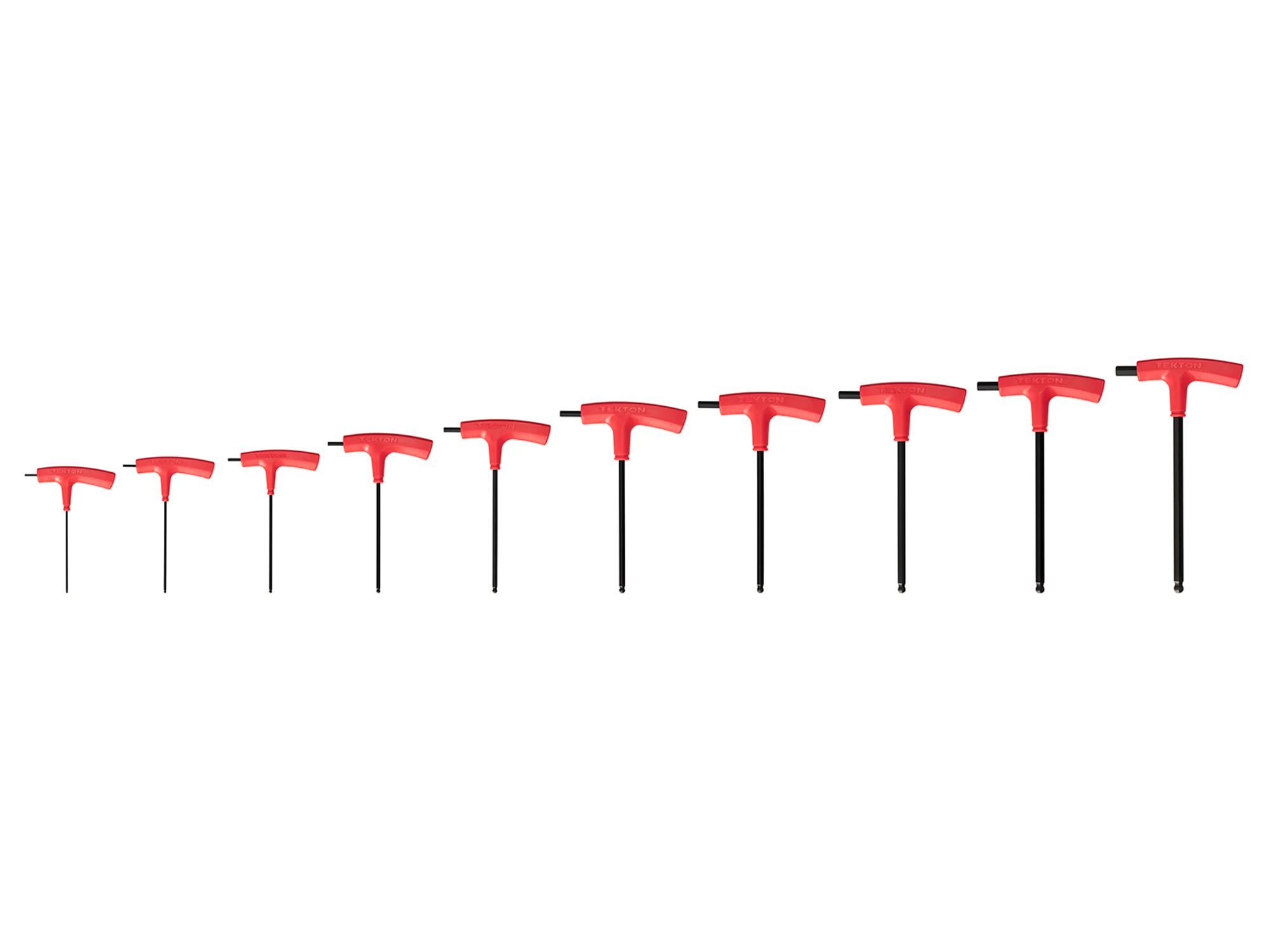 Ball End Hex T-Handle Key Set (10-Piece)