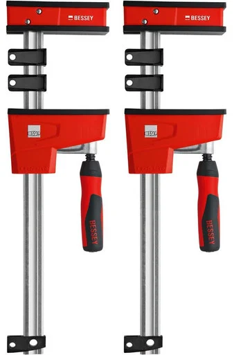 BESSEY KRE3531 PAIR 31" K Body REVO Parallel Bar Clamp Now With Hex Key Clamping