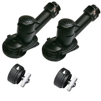 Black and Decker 2 Pack of Genuine OEM Motor Housing + Spindle Gear # COMBO00248