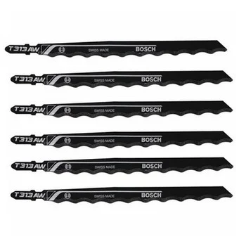 Bosch 6 Pack of 6 Inch Edge for Soft Materials Jig Saw Blades - T313AW3-2PK