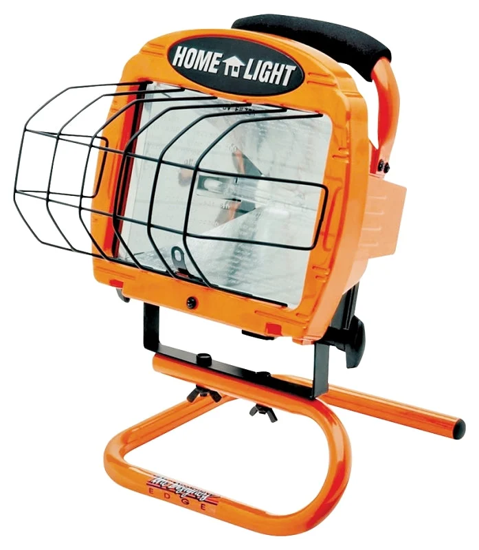 CCI L33 Work Light with Switch, 120 V, 500 W, 1-Lamp, Halogen Lamp, 8000 Lumens, Orange