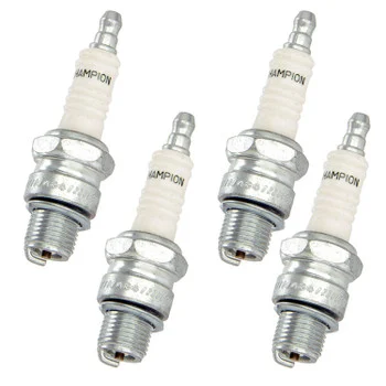 Champion 4 Pack of Genuine OEM (828S) Spark Plugs - QL77JC4-4PK
