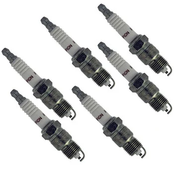 Champion 6 Pack of Genuine OEM (18S) Spark Plugs - RV15YC4-6PK