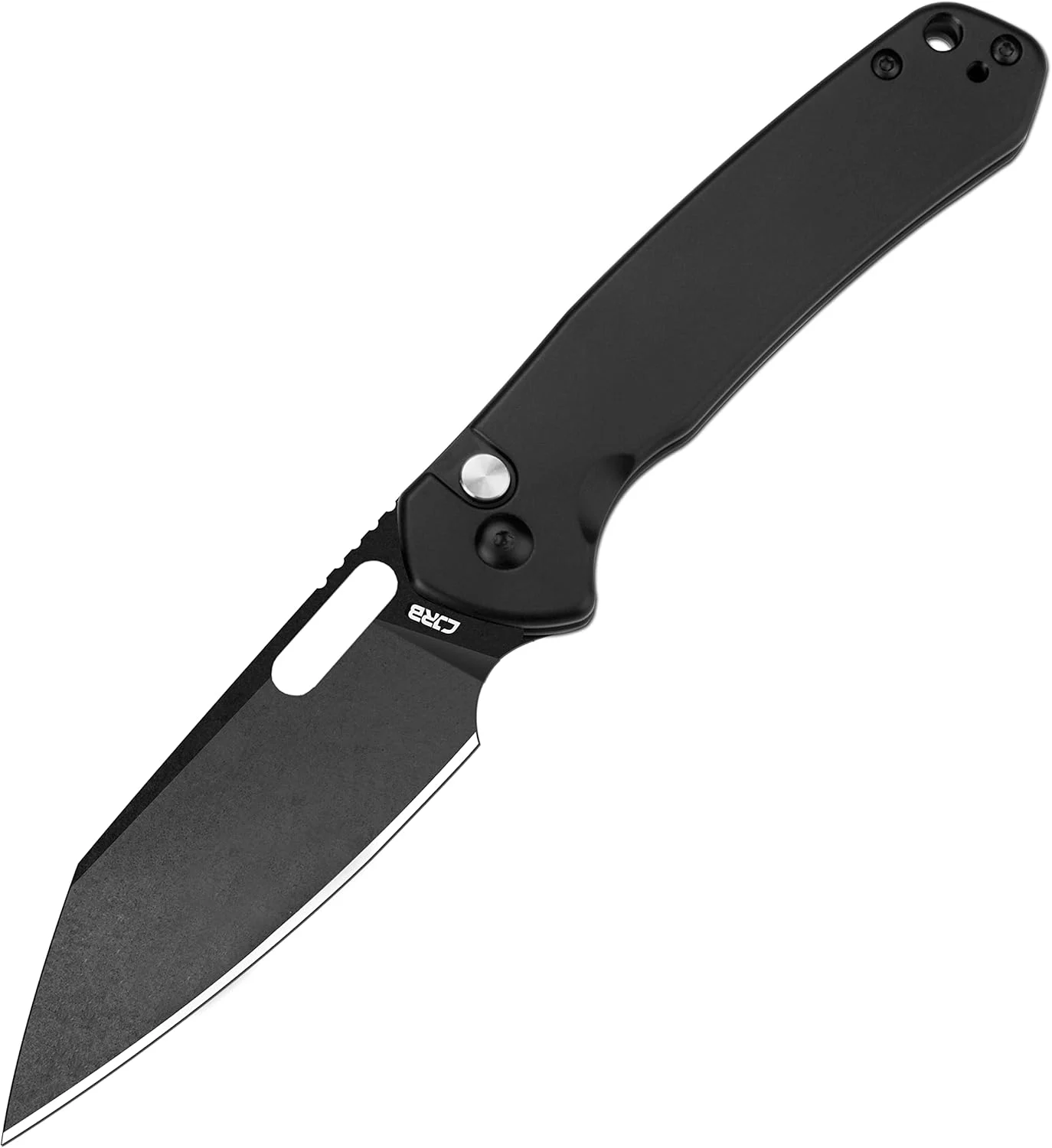 CJRB Pyrite-Alt Folding Pocket Knife, Button Lock Knife with 3.11” AR-RPM9 Wharncliffe Blade PVD Coating Steel Handle, EDC Knife for Men Women Tactical Outdoor Hiking Gift (J1925A)