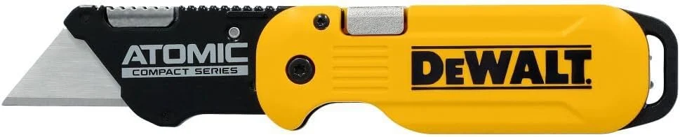 Dewalt Atomic Compact Series Push And Flip Folding Utility Knife