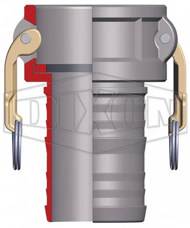 Dixon Cam & Groove Type C Coupler x Hose Shank - 150-C-SS