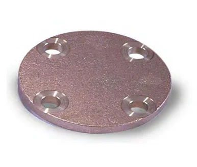 Domestic 150# Lead-Free Brass Blind Flange