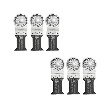 Fein 6 Pack of StarLock E-Cut Bi-Metal Long-Life Saw Blade Pack, 63502160270-2PK