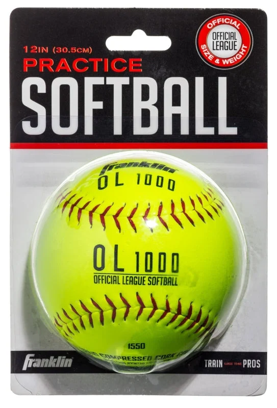 Franklin OL 1000 Series 10981 Soft Ball, 12 in Dia, Synthetic
