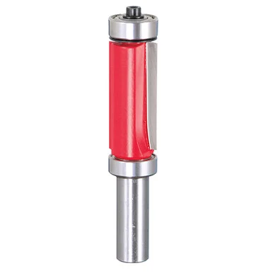 Freud Top & Bottom Flush Trim Router Bit, 1-5/8" Carbide Height, 1/2" Shank, 3/4" Diameter, 3-7/8" Overall Length