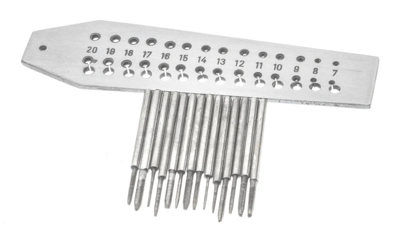 German Type Mini Size Miniature Tap and Die Tool Set
