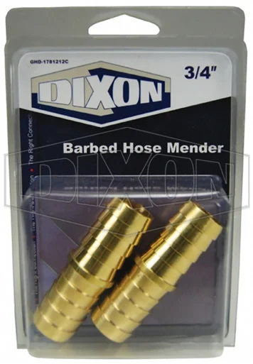 GHD-1781212C - Barbed Hose Mender - Retail Packaged